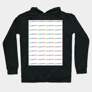 Rainbow paint dots 2 Hoodie